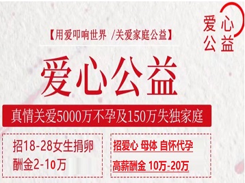 双江捐卵助孕生子 爱心志愿者招募